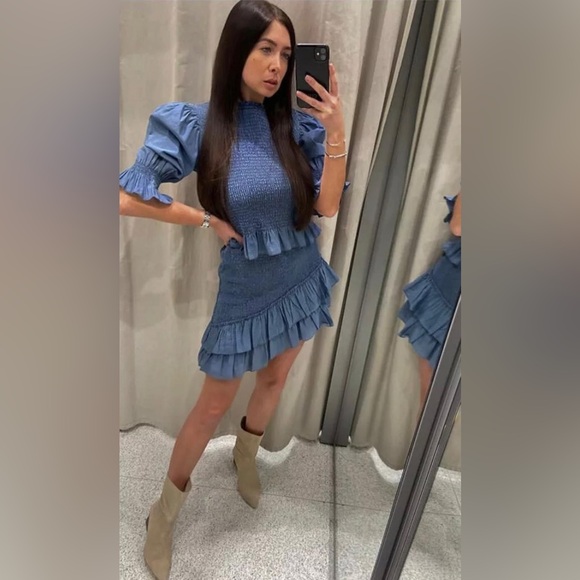 NWT Zara Slouchy Ankle Booties Sz 9 - Picture 15 of 16